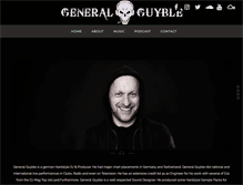 Tablet Screenshot of generalguyble.com